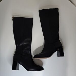 Madewell Selina Leather Knee-High Boots Size 8.5